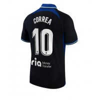 Atletico Madrid Angel Correa #10 Fußballbekleidung Auswärtstrikot 2022-23 Kurzarm